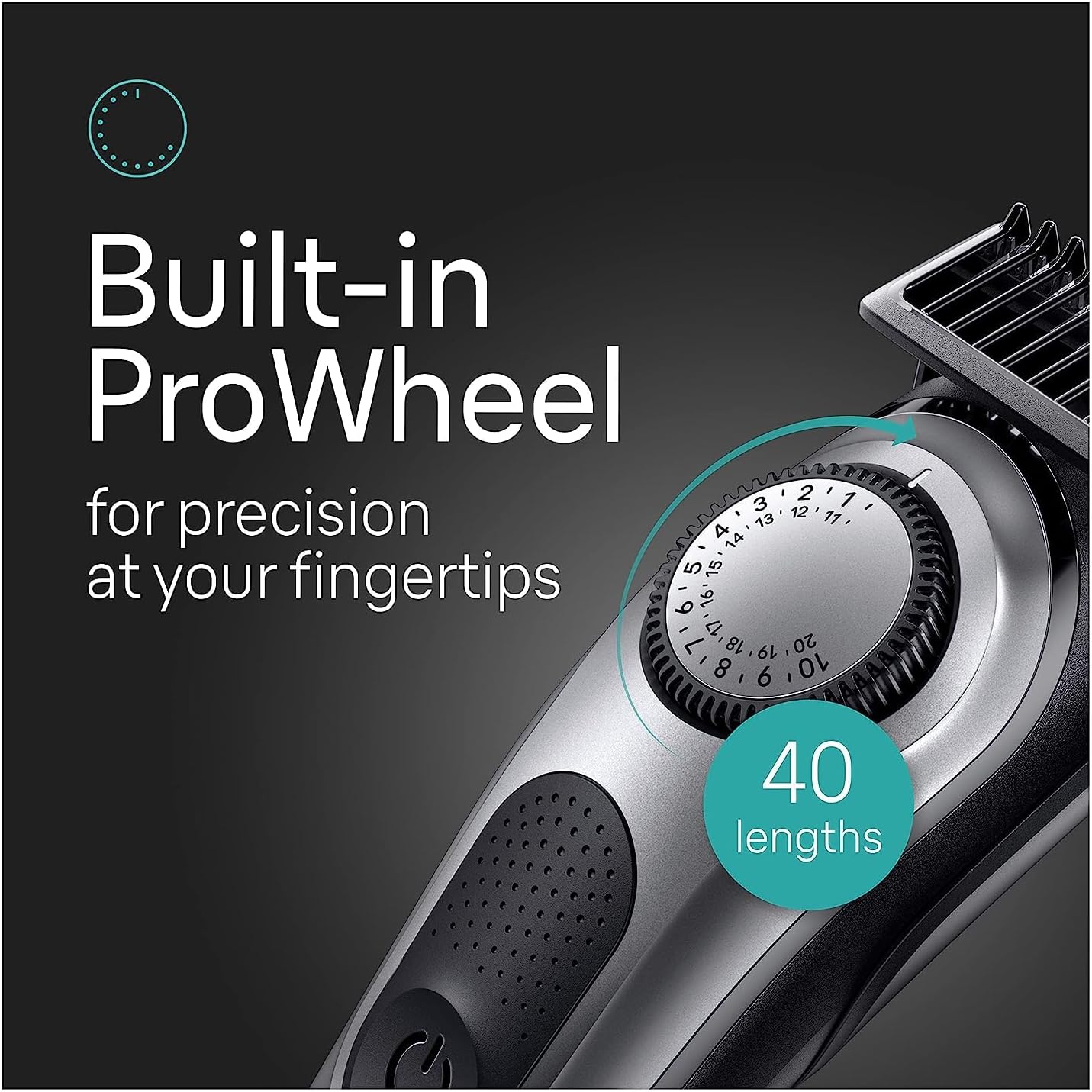 Braun All-in-One Men's Shaving Kit Series 7 7420, 11-in-1 Beard, Face, Nose, Ear Trimmer, Hair Clippers, Body Groomer and Manscaping