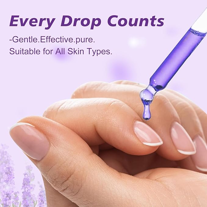 Cuticle Oil, Moisturizing Repairing Nail Oil, Plant-Based Formula for Damaged Nails Dry Cuticles, Strengthening Hydrating, Rose, Jasmine, Lavender, Nail Care, 20ml,YNC-002