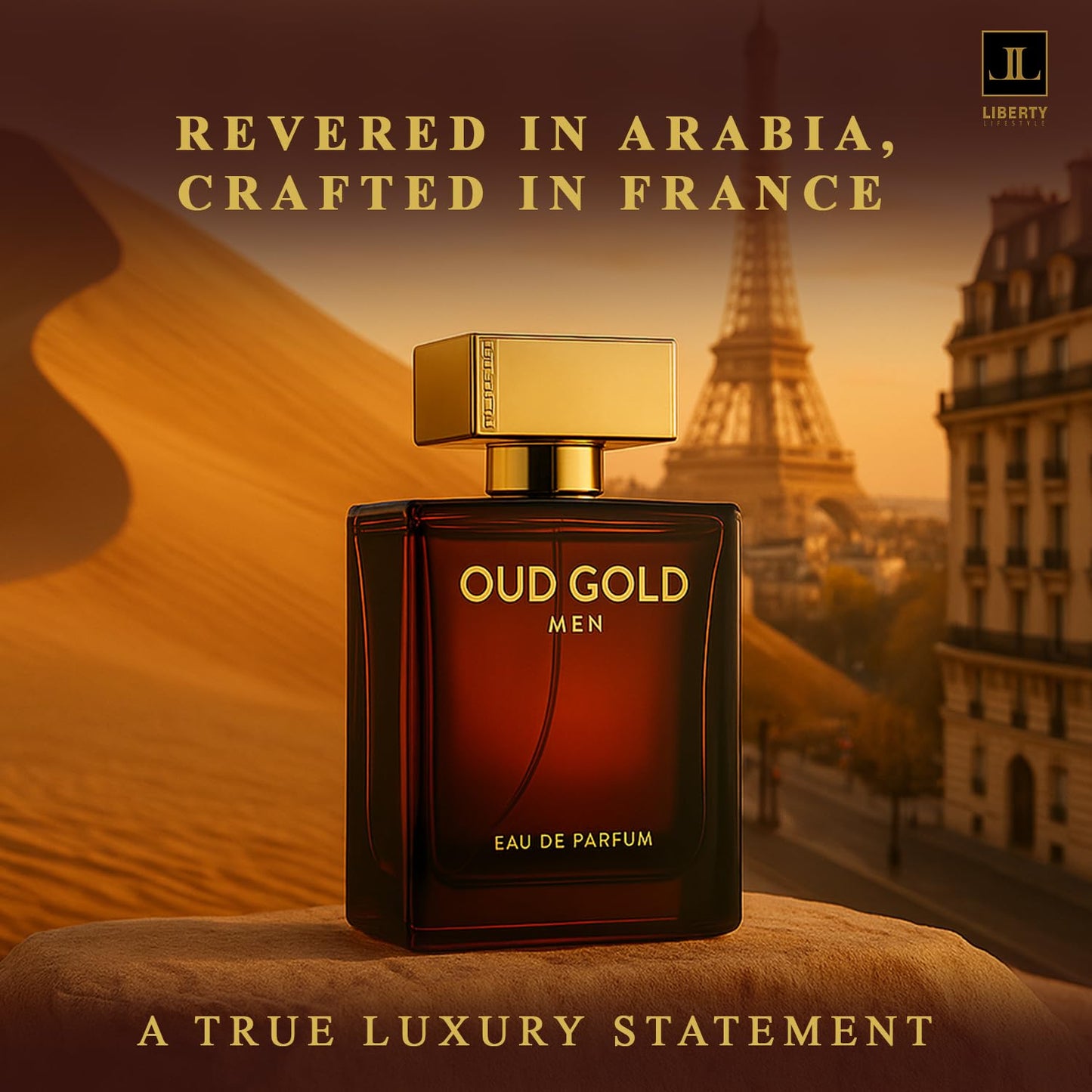 Liberty Oud Arabic Perfume for Men, Long-Lasting Luxury with Bold Oud, Fresh Citrus, and Premium Woody Scent, long lasting perfume for men,perfumes arabes para hombres,Gift For Men,100ml EDP