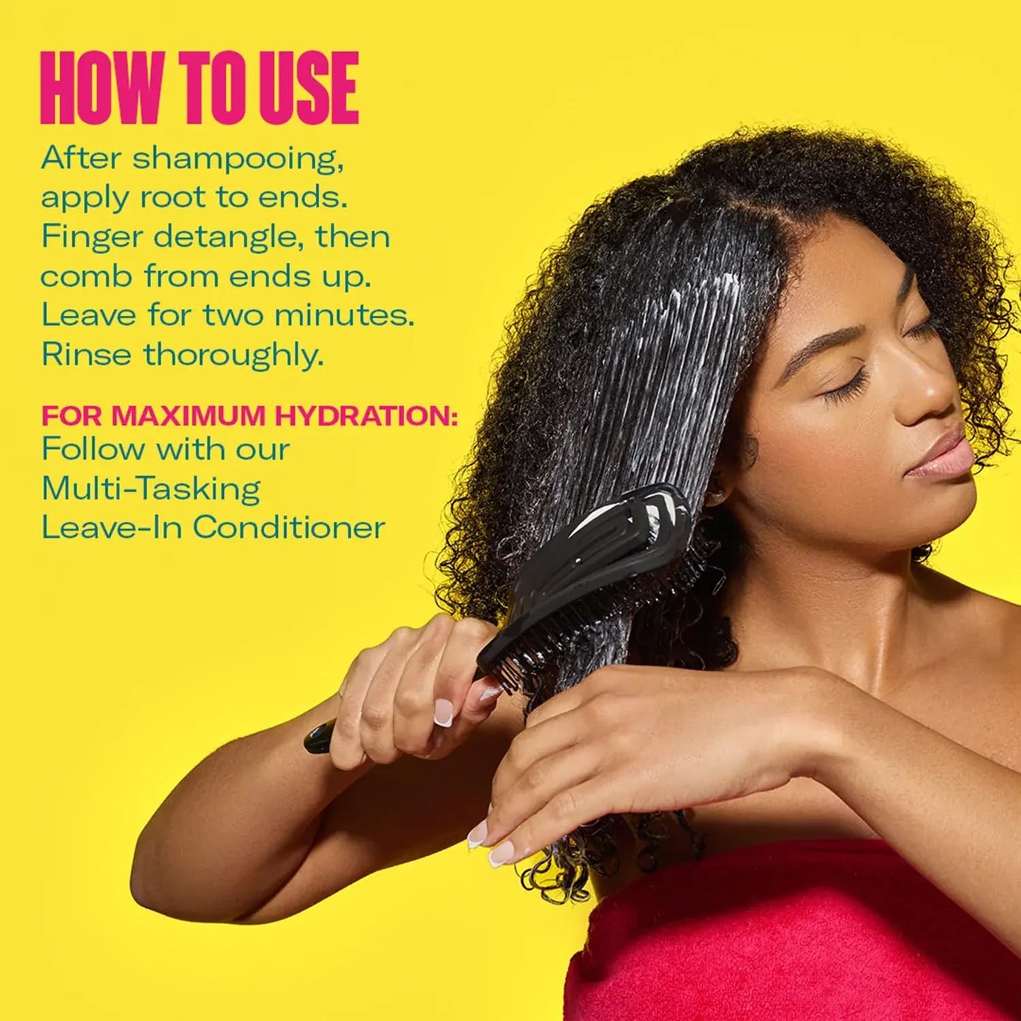 Mielle 2-Minute Deep Conditioner - Kalahari Melon & Aloe Vera Moisturizing Hair Conditioner for Dry, Curly and Textured Hair - Softening, Detangling & Fast-Acting Deep Conditioning Treatment (12 oz)