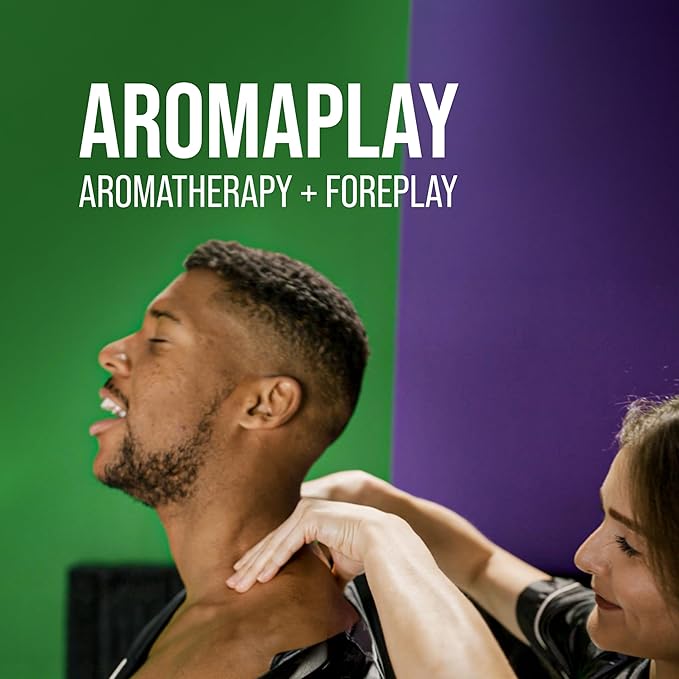 #Lube Life Aromaplay Eucalyptus and Peppermint Massage Oil, Aphrodisiac, Essential Oil for a Revitalizing Full Body Aromatherapy Massage, 8 Fl Oz