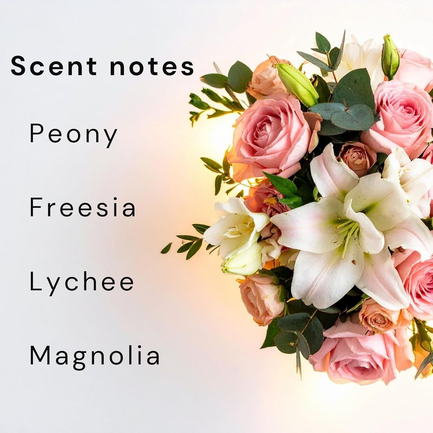 Majestic For Her No1 - Perfumes for Women - Amber Perfume with Peony, Lychee and Freesia - Elegant Floral Fragrance for Women - 3.4 oz.