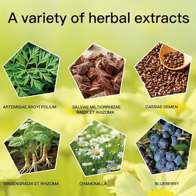 16 Packs Steam Eye Mask Herbal Hot Compress Eye Mask Self Heating Disposable Eye Masks Spa Office Travel Essentials & Relaxation Gifts