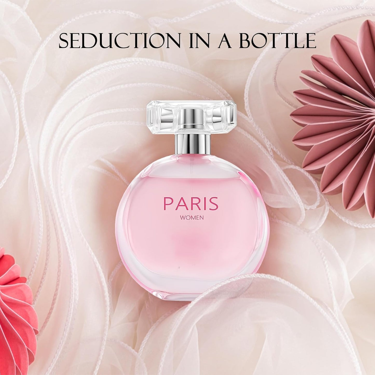 Paris Women Perfume for Women,Captivating Scent for Confident Elegance Women's Fragrance,3.4 Fluid Ounce Eau de Parfum Daily Used