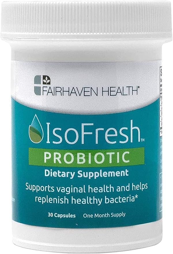 Fairhaven Health IsoFresh Vaginal Probiotics for Women 30 Capsules
