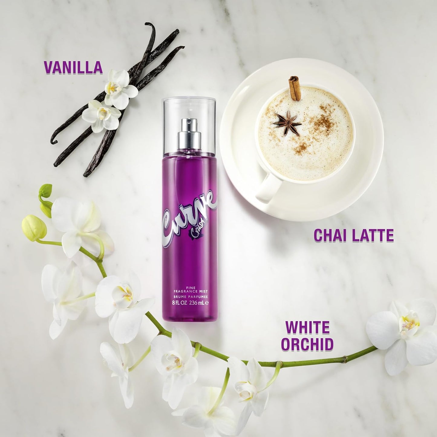 Liz Claiborne Curve Crush Fragrance Mist, 8 ounce