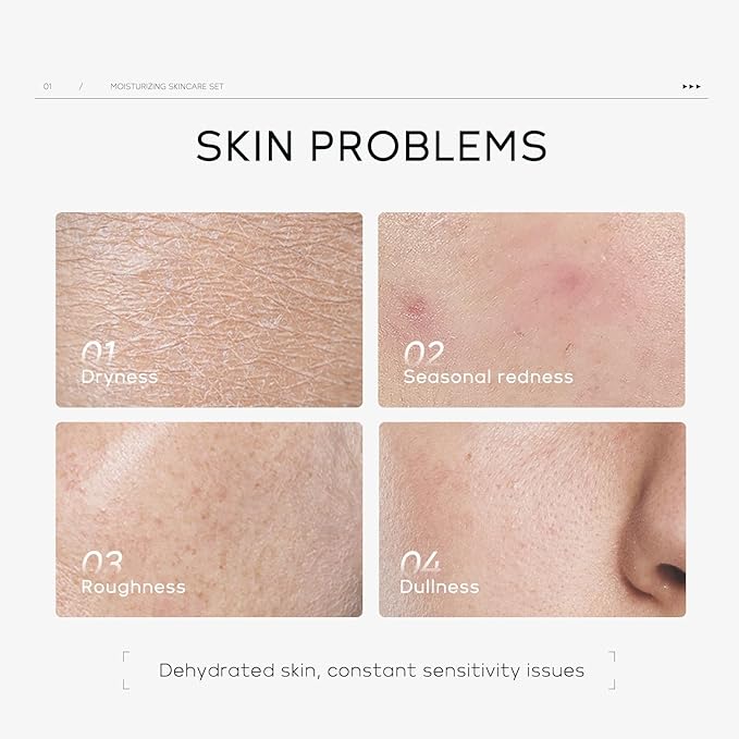 Skin Care, Skin Care Set, Skin Care Kit Moisturizing with Cleanser, Toner, Serum, Cream, Eye Cream Women Beauty Gift Sets 5pcs for Women Teen Girls Mom Daughter Mother's Day Birthday Christmas