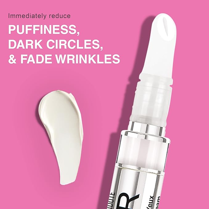 Illuminating Eye Cream - Anti-Aging, Hydrating & Brightening Treatment with Hyaluronic Acid, Vitamin C, and Essential Oils - Reduces Dark Circles, Fine Lines & Puffiness - All Skin Types