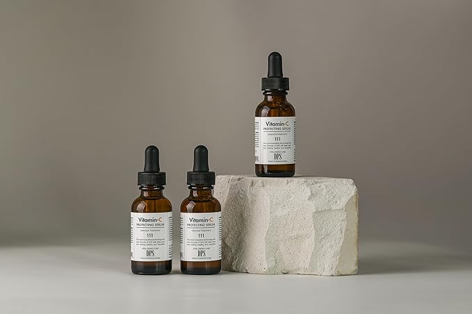 DPS Pure Advanced 25% Vitamin C Serum for Face – High Potency Formula with Vitamin E, Hydrating Panthenol & Natural Antioxidants – Made in USA