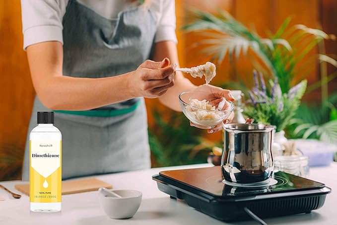 10.58 oz Dimethicone (Polydimethylsiloxane), 100% Pure, Cosmetic Grade, Suitable for Hair, Body, Skin Conditioning Products and More