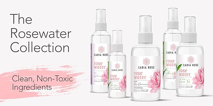 Discovery Set | Rosewater Spray Collection |1.7oz x 4 Pack