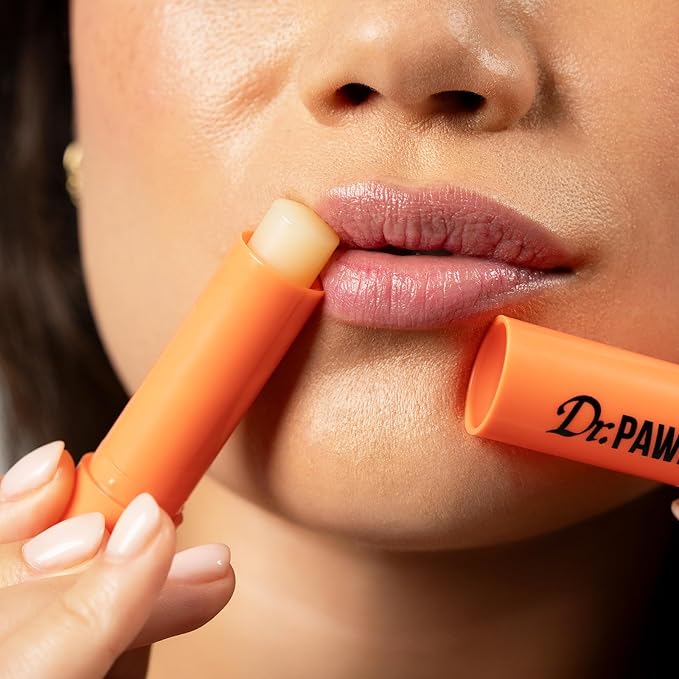 Mango Lip Balm Set - Hydrating Lip Balm Moisturizer with Aloe Vera for Deep Nourishment - Castor Oil Enriched - 3 pc