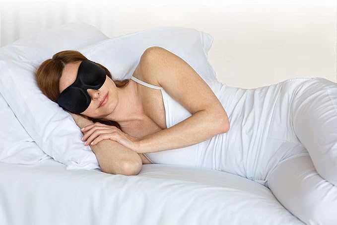 Bucky 40 Blinks No Pressure Printed Eye Mask for Travel & Sleep, Nouveau, One Size