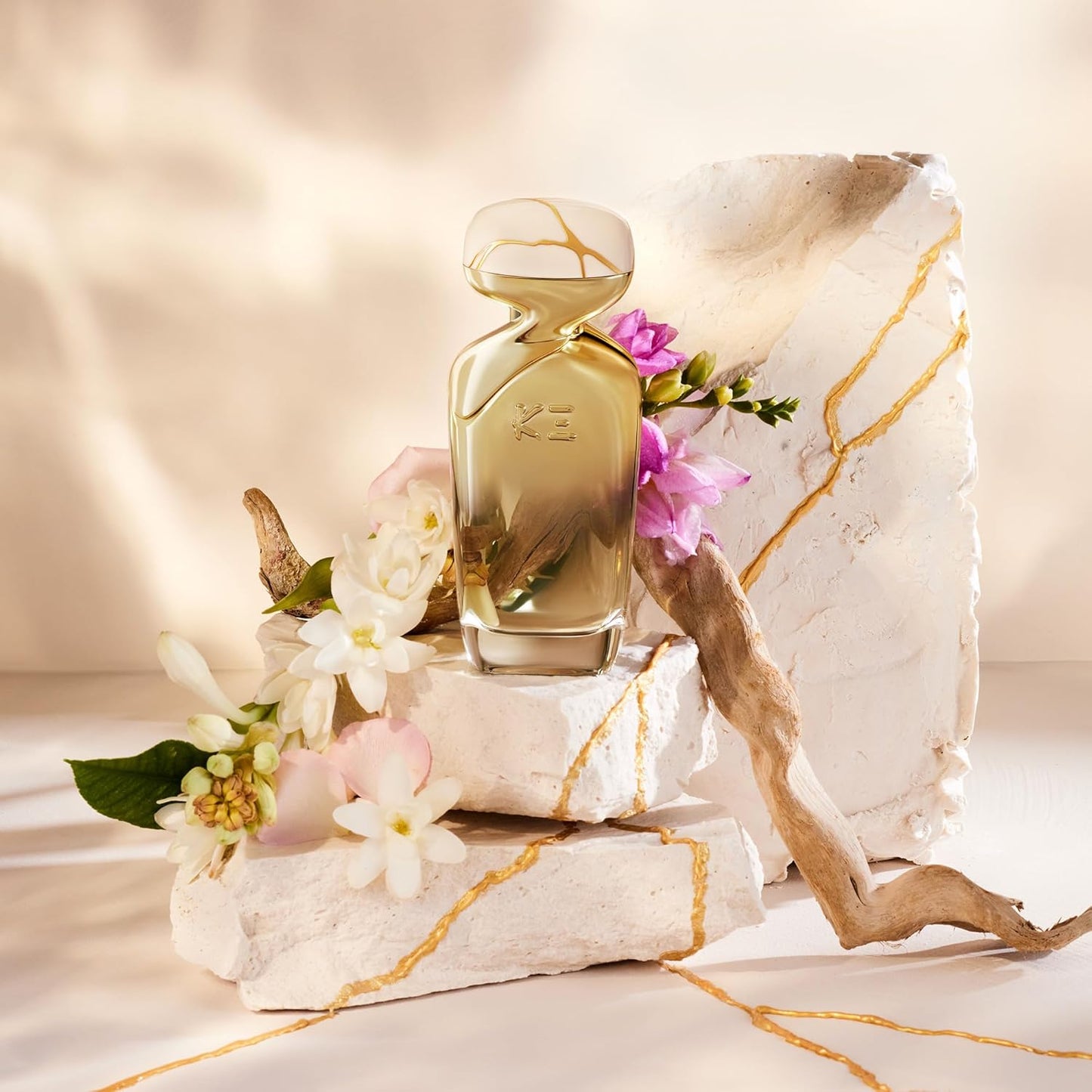 K-3 64 Gardenia Eau de Parfum - Unisex Perfume with Rose, Jasmine & Gardenia Scent Notes - 100 ml/3.4 oz