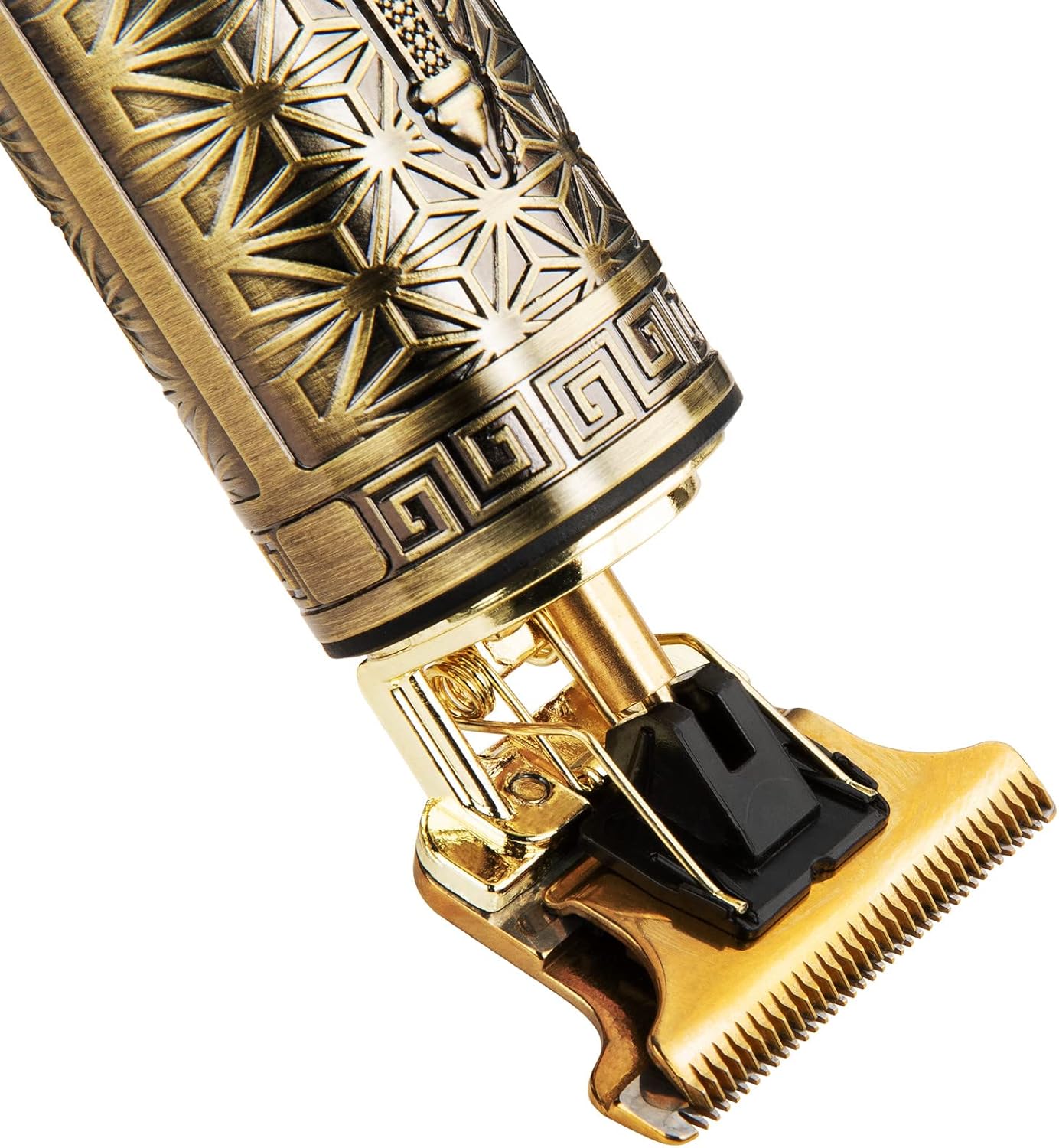 Hair Clippers for Men, Zero Gapped T-Blade Hair Trimmer with 3 Speed Adjustment LED Display, Rechargeable Cordless Grooming Kit for Men