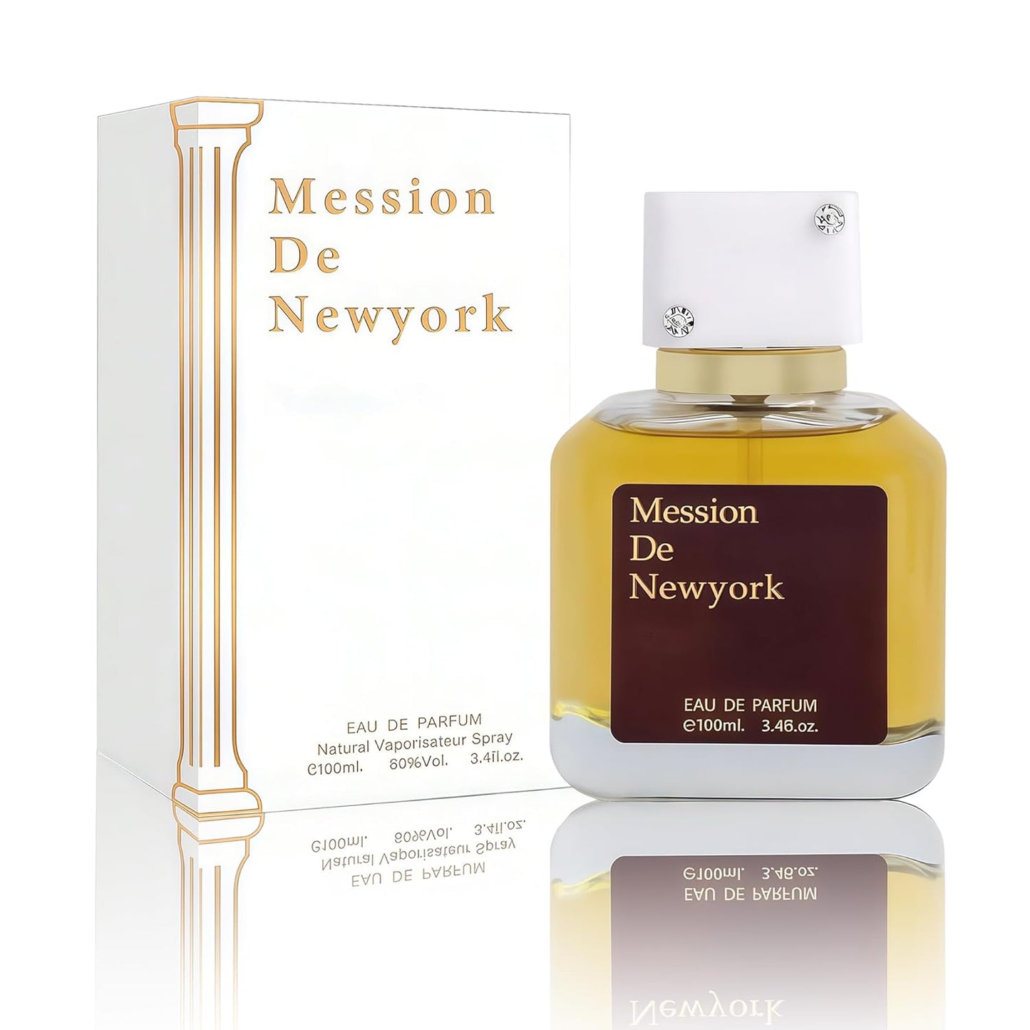 Mession De New York Women Perfume Fresh Floral Scent Eau De Parfum Natural Spray Women Fragrance 3.4 Fl Oz