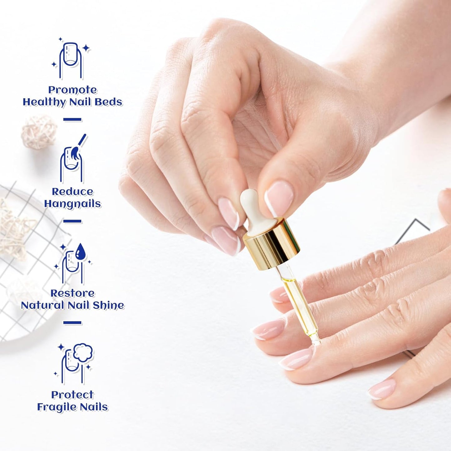 HIQILI 3.38 Fl Oz Organic Rosehip Seed Oil for Face, 100% Pure and Natural, Cold Pressed, Carrier Oil for Skin, Hair & Nails - Women & Men