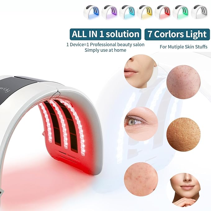 IeBilif Face Skin Care Machine, Facial Skin Care Beauty Equipment for SPA Wrinkle Removal Face Firming Lifting Tightening, Best Gifts for Women and Girls