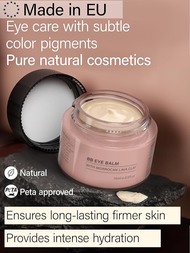 Organics Organic Eye Cream for All Skin Types, 15ml (0.5 fl. oz) (BB Eye Cream, 15ml)