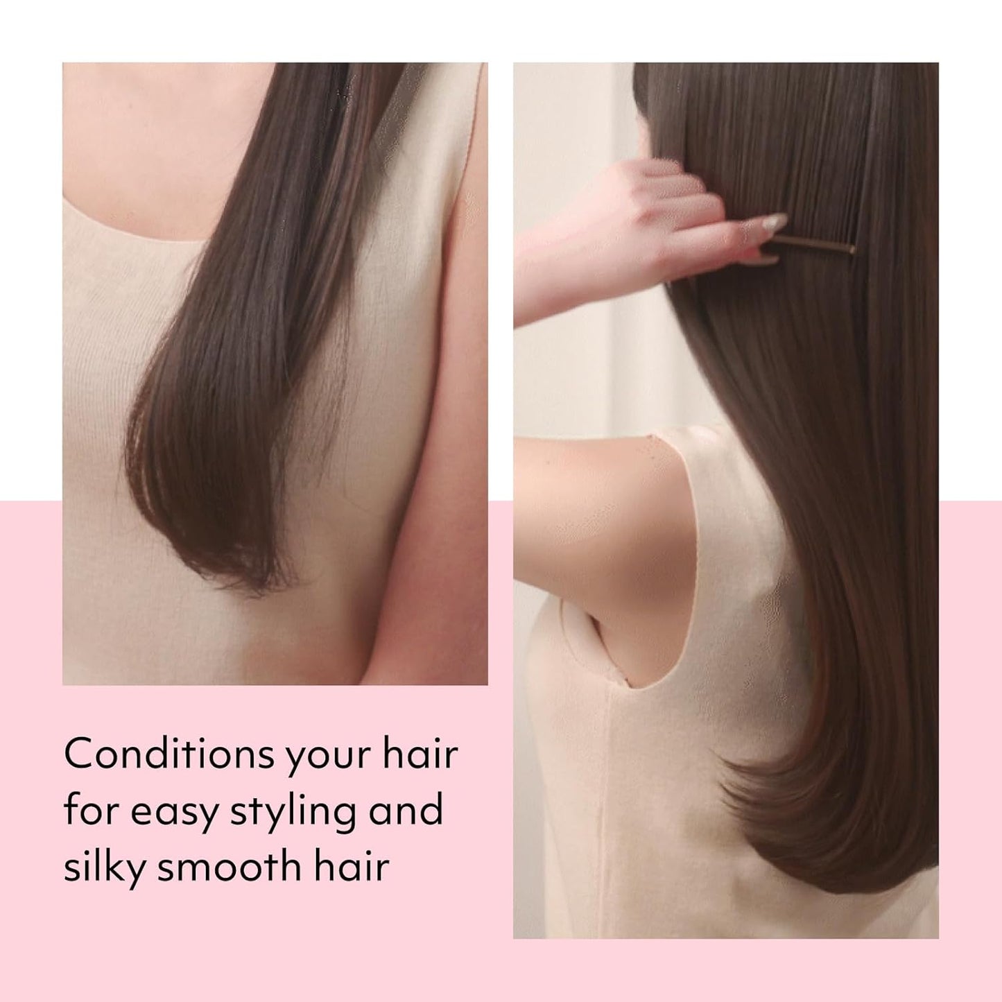 Mise En Scene Perfect Hair Perfume Conditioner - Styling Serum Conditioner - with Peony and Rose Scent, Styling Memory & Heat Protection, Enriched with Argan Oil, Daily Nourishing, 22.99 Fl. Oz.