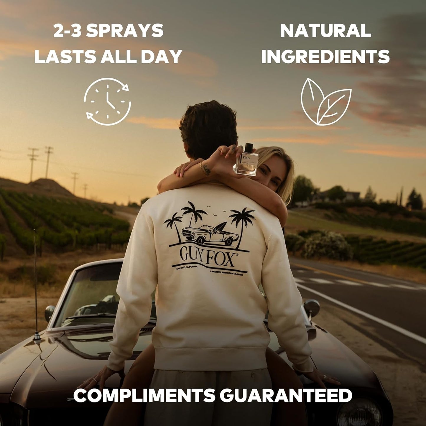 GUY FOX - Nelson - Cologne For Men | Eucalyptus, Sandalwood, American Cedar | Fresh, Woodsy, Aromatic Men's Cologne | Men's Fragrance | 1.7 Fl Oz