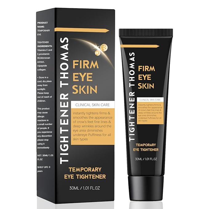 TLM Instant Face Tightener-fast-acting eye firming cream, used to reduce eye puffiness, dark circles and tighten the delicate skin under the eyes(1PCS)