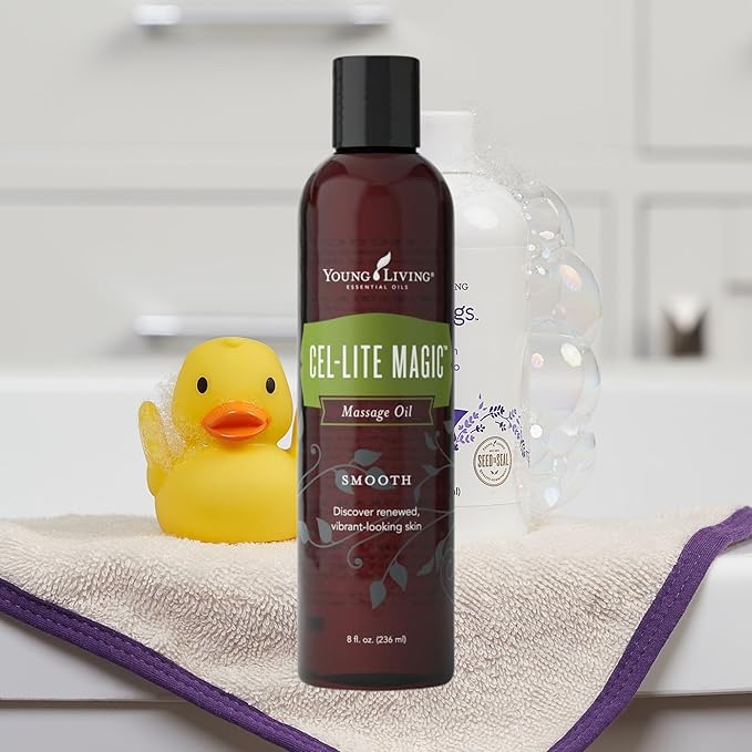 Cel-Lite Magic Massage Oil 8 OZ Bottle by Young Living Essential Oils ( Cel lite )