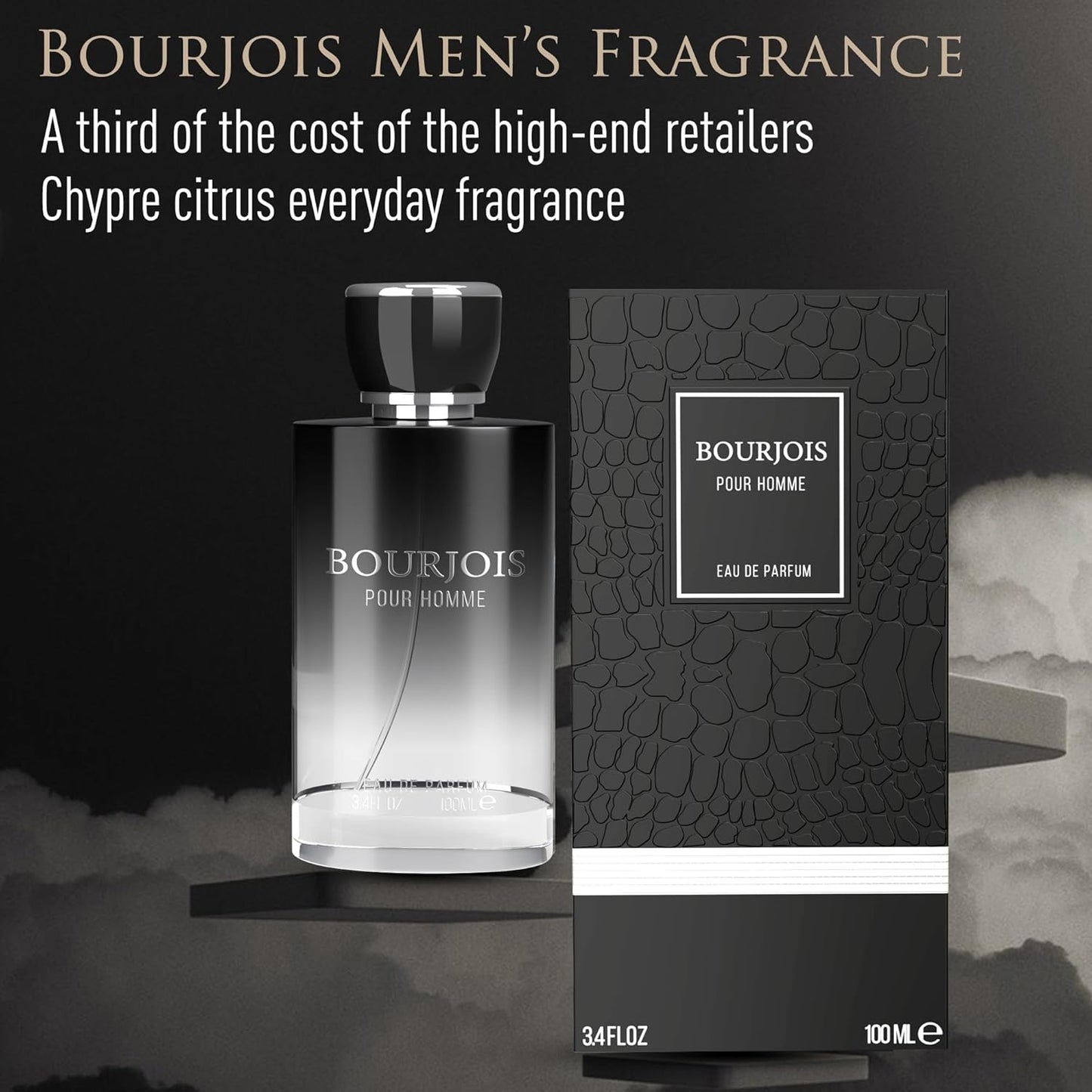 Perfume for Men – INSPIRED by A WORLD RENOWNED MEN’S PERFUME – Pineapple, Birch, Ambergris, Bergamot – Bold, Woody, Fresh, Long-Lasting Eau De Parfum 100ml (3.4 fl oz)