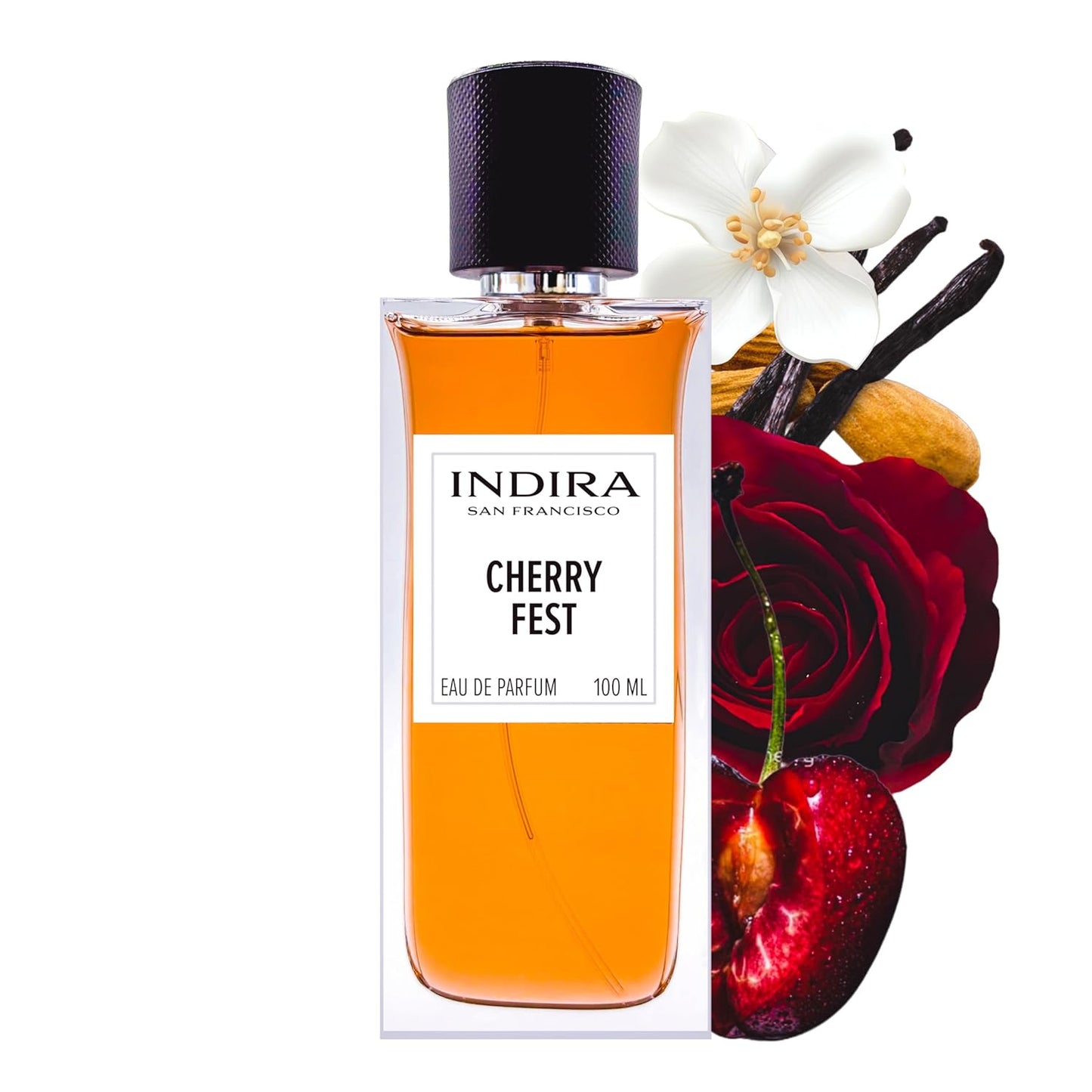 INDIRA Cherry Fest - Eau De Parfum - Gourmand Fruity - Unisex - 100 ML / 3.4 FL OZ - Spray