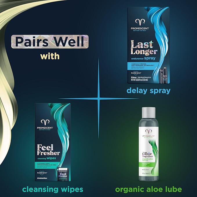 Promescent Lavender Massage Oil for Massage Therapy + Vanilla Massage Oils for Date Night, Sweet Almond for Skin, Body Oil for Men & Women to Relieve Stress & Sore Muscles