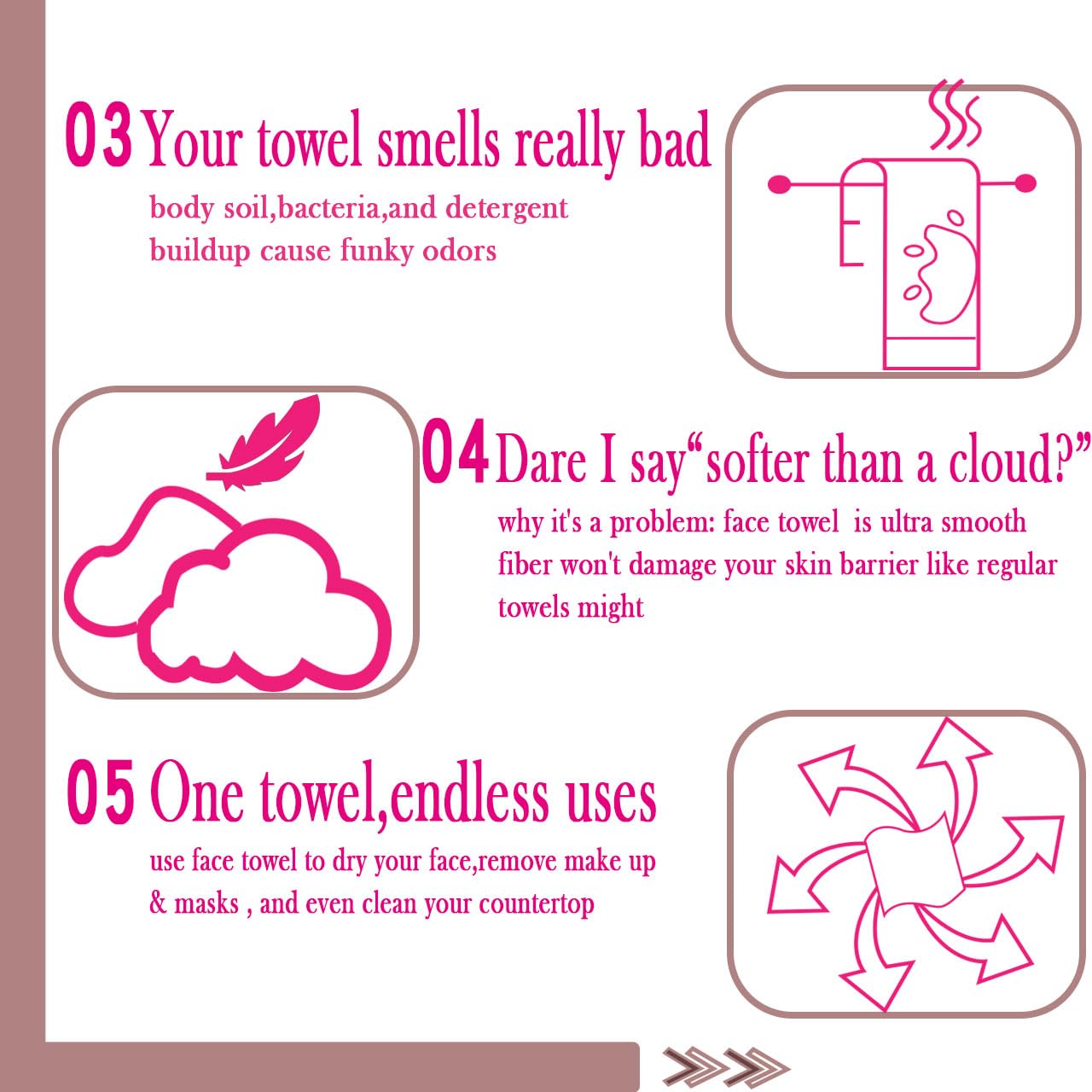 Disposable Face Towels XL, Ultra Thick & Soft Makeup Remover Dry Wipes, Dry and Wet Dual-Use Daily Facial Tissues, Face Towelettes Disposable for Sensitive Skin, 9.84"×11.8", 160 Count 4 Pack