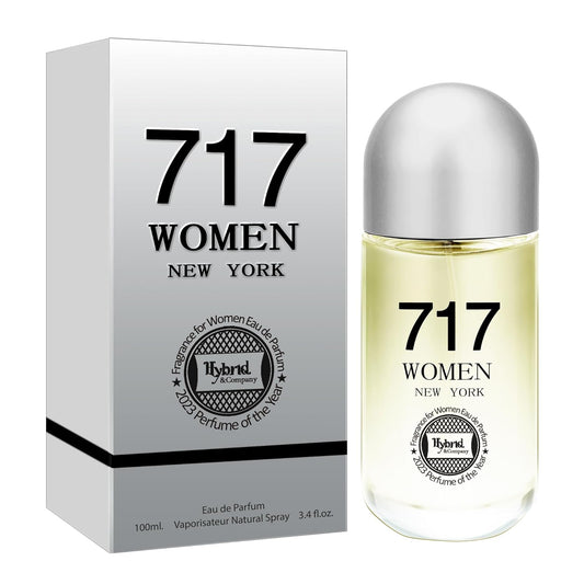 Hybrid & Company 717 Women New York Eau De Parfume Pour Femme Natural Spray 3.4FL.OZ