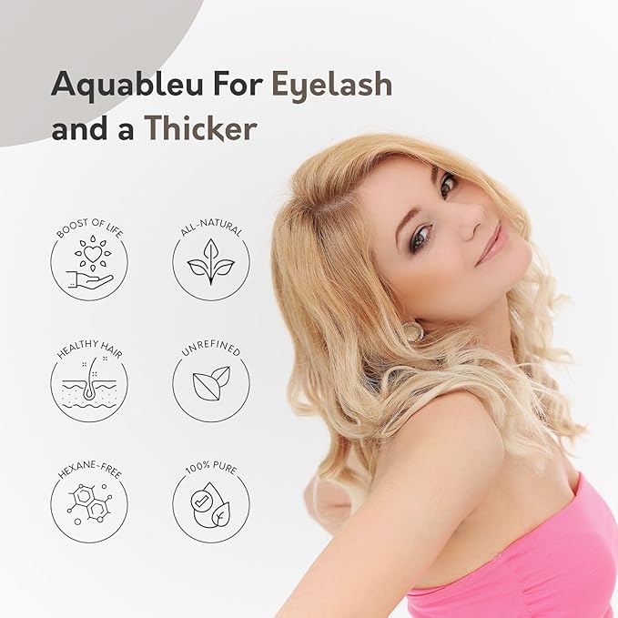 All-Natural Castor Oil - Cold-Pressed & Unrefined, Hexane-Free - Promotes Healthy Hair, Skin and Nails - For Eyelash and a Thicker, Fuller Beard - 8oz