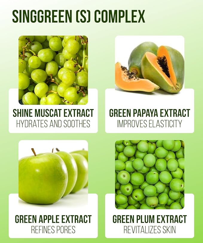 Let's Shine! Shine Muscat Syrup Serum 1.69 fl. oz(50ml) - Hydrating & Calming Face Serum with Hyaluronic Acid, Vitamin B5 & C, Perfect for Sensitive Skin, Fast Absorbing & Lightweight