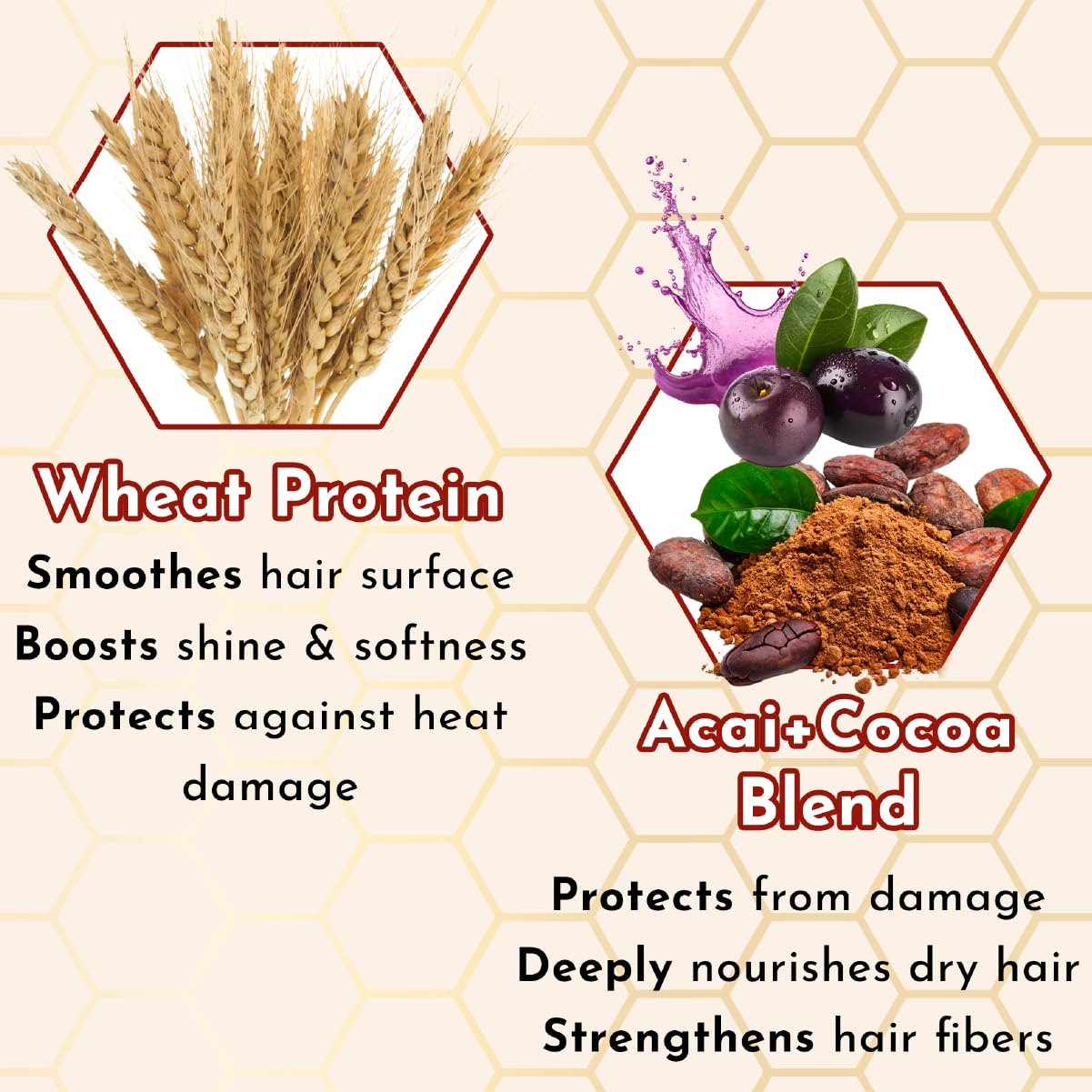 Brazilian Keratin Treatment Kit – JumyBee 3 Steps 2.03 fl oz | Formaldehyde-Free At Home Hair Straightening & Smoothing System |Keratina para Alisar el Pelo | Anti-Frizz Repair Mask & Shampoo