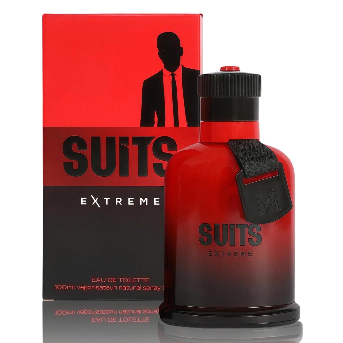 Suits Extreme Men Cologne 3.4 Fl Oz Eau De Toilette Spray,Notes of Bold,Captivating,Spicy and Fresh– Long Lasting Perfume for Men Daily Use
