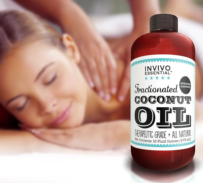 Fractionated Coconut Oil Premium Therapeutic Grade 16 Ounce Liquid Carrier Oil for Aromatherapy Relaxing Massage and Diluting Essential Oils with Pump and eBook