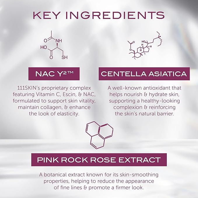 111SKIN Travel Size Repair Serum NAC Y2, Face Serum to Reduce Redness, Fine Lines and Wrinkles, Strengthens Skin Barrier, Anti-Aging Facial Serum with Niacinamide and Centella Asiatica, 0.5 Fl. Oz.
