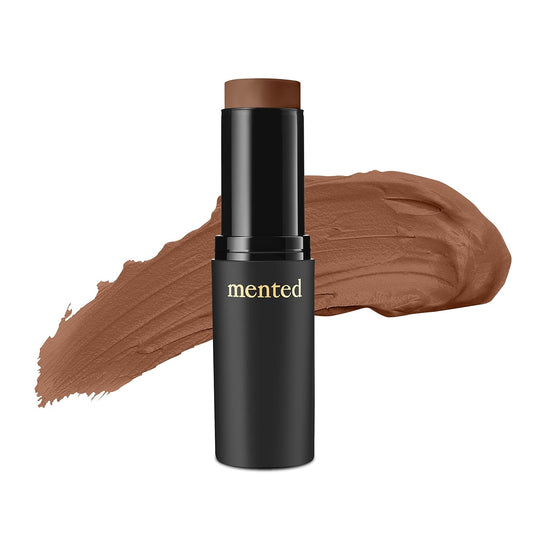 Mented Cosmetics Stick Foundation Make Up, Concealer & Contour Stick for Medium Deep Skin, Cream Foundation for Black Women Makeup, Vegan and Cruelty Free, M30