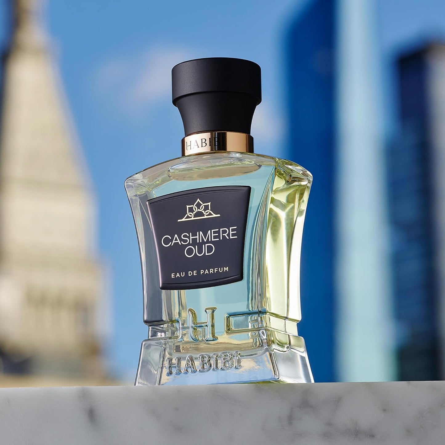 H HABIBI Cashmere Oud Perfume for Men – 2.5 oz (75ML) Long Lasting Arabian Cologne, Spicy Floral Woody Men Perfume, Luxury Fragrance Gift for Special Occasions