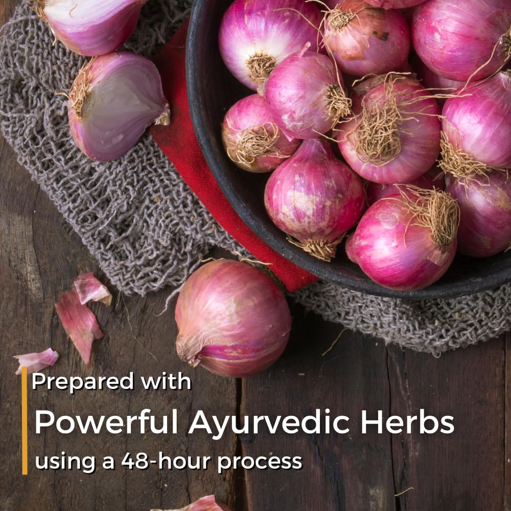 The Tribe Concepts Onion Hair Oil For Hair Growth Hair Fall Control With Almond And Coconut Oil, 100 ml Pack of 1 Clear