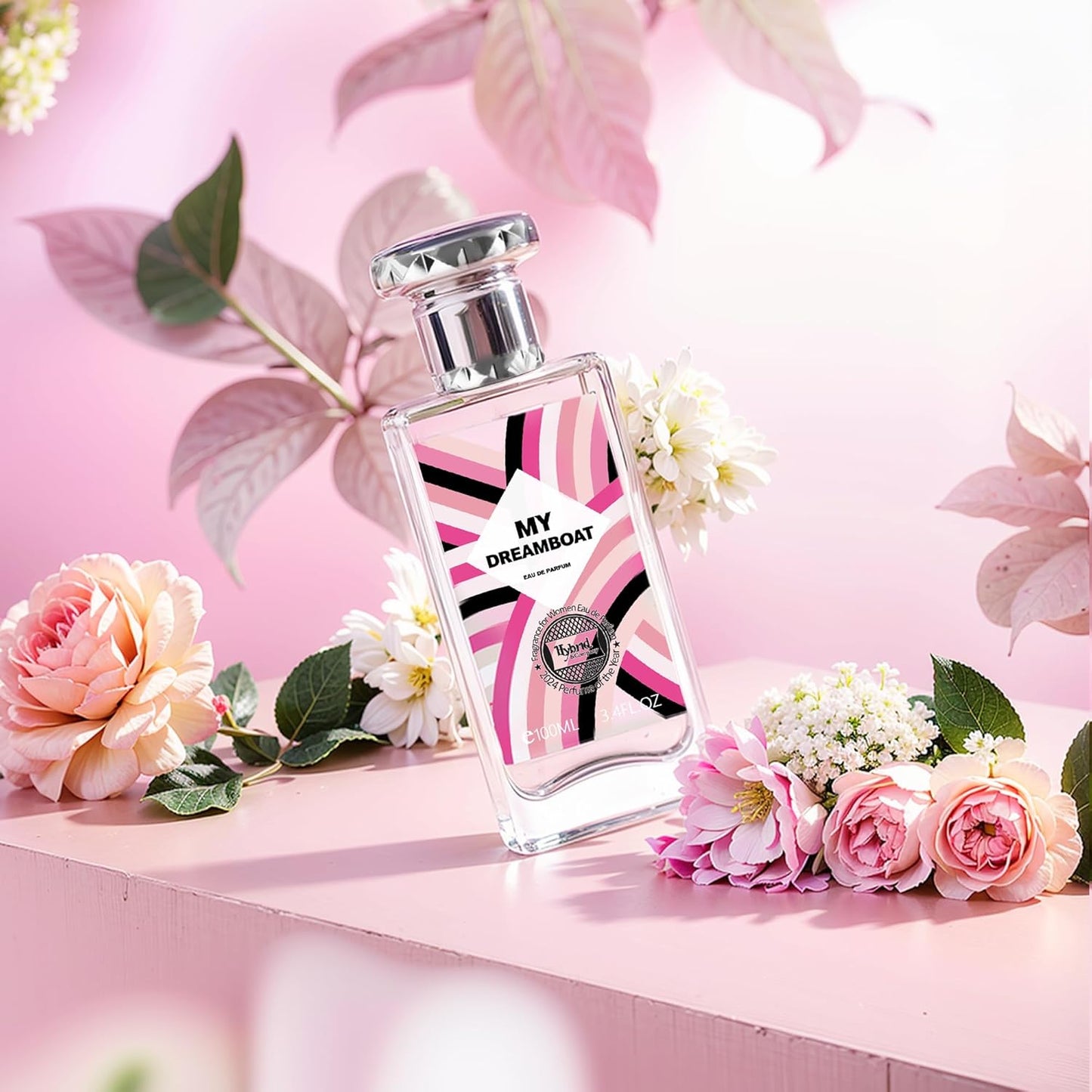 Hybrid & Company Women My Dreamboat Pour Femme Eau De Parfum Vaporisateur Natural Spray 3.4 Fl Oz