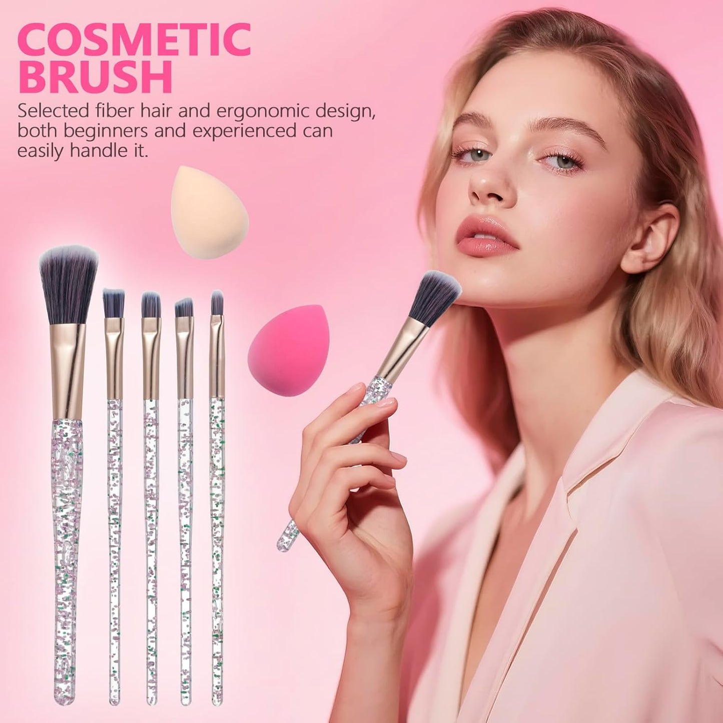 Makeup Kit For Women Full Kit, Makeup Set For Girls Teen Women, Makeup Gift Set With Eyeshadow Palette, Foundation, Concealer, Lipstick, Brushes (20 color makeup kit)