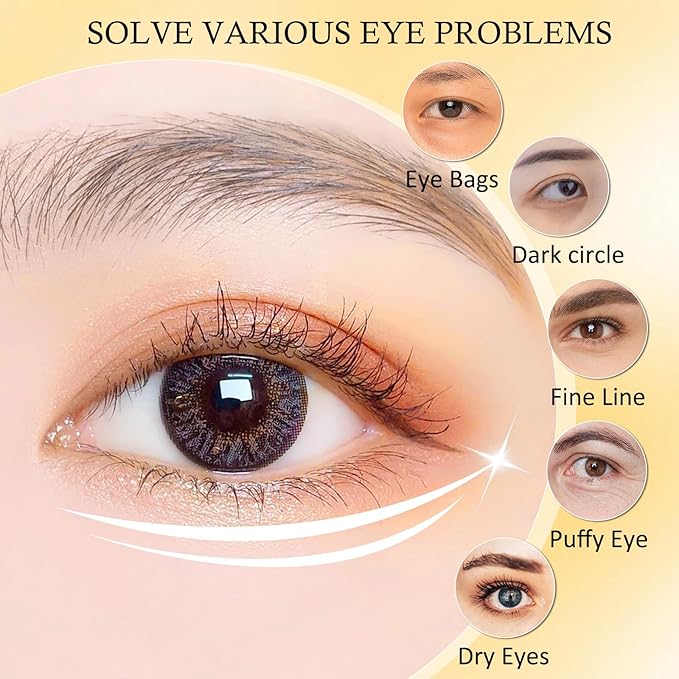 24 Pairs Under Eye Patches for Puffy Eyes and Dark Circles, Collagen Under Eye Mask Skin Care Products, Snail Mucin Eye Patches, Wrinkle Patches