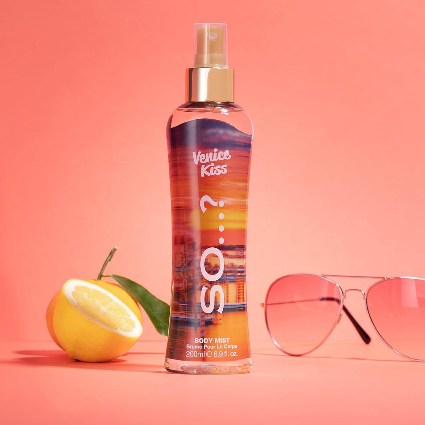 So…? Venice Kiss Body Mist - Vanilla Gourmand with Fruity Floral Perfume for Women - Refreshing Body Spray, Gifts 6.9 oz