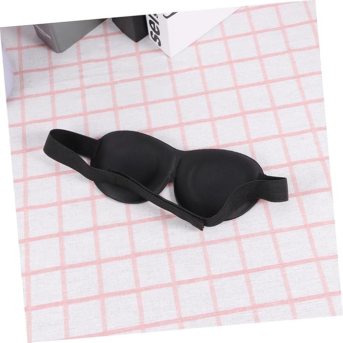 Mobestech 2pcs Travel Eye Mask Eye Mask for Travel Spoof Eye Mask Stereoscopic Eye Mask Eye Printing Eyeshade Funny Eye Masks for 3D Eye Eyeshade 3D Sleeping Eyeshade at Night Blindfold
