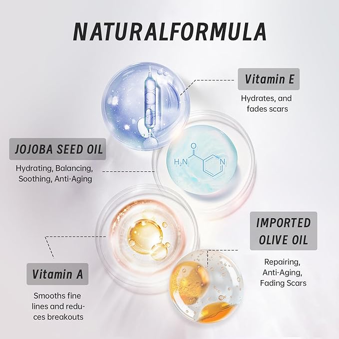 VGO Body Oil with Vitamin E, After Shower Body Oil for Women, Non-Greasy & Fast-Absorbing Lightweight Moisturizer for Scars & Stretch Marks, Hydrating for Dry Sensitive Skin