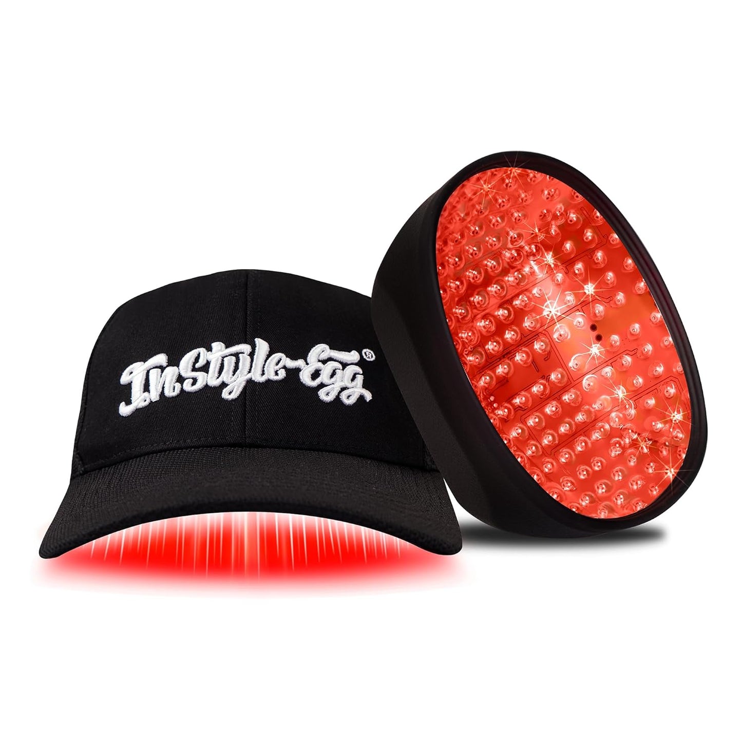 Instyle Egg Laser Cap 272 for Hair Growth, Hair Regrowth System for Men/Women, Scalp Treatment to Stop Hair Loss and Regrows Thinning Hair, laser hair regrowth