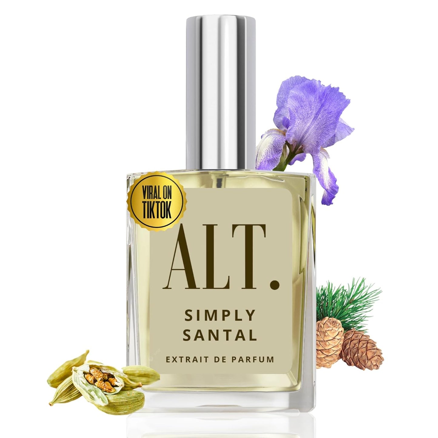 ALT. FRAGRANCES Simply Santal Extrait de Parfum Unisex Perfume Inspired by Santal 33 Perfume 60ml