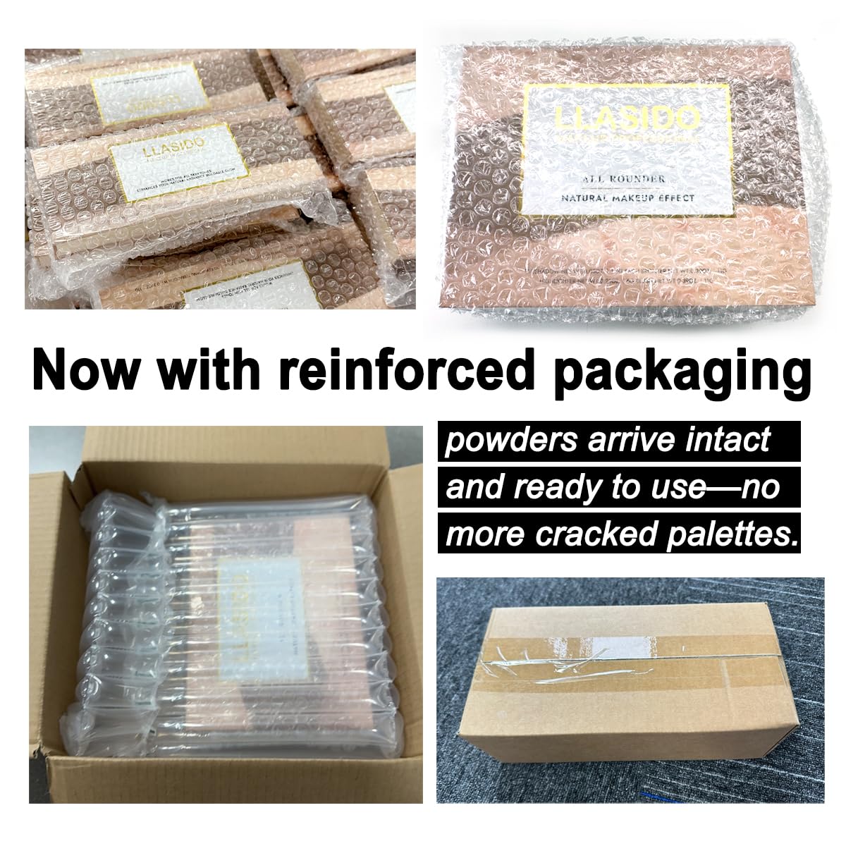 Velvety Smooth Baked Palette, Multi-purpose, Highly Pigmented Palette with Bronzing Powder, Eyeshadows and Blushes, Waterproof, Vegan & Cruelty-free.